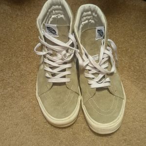 Vans Sk8-Hi olive suede
